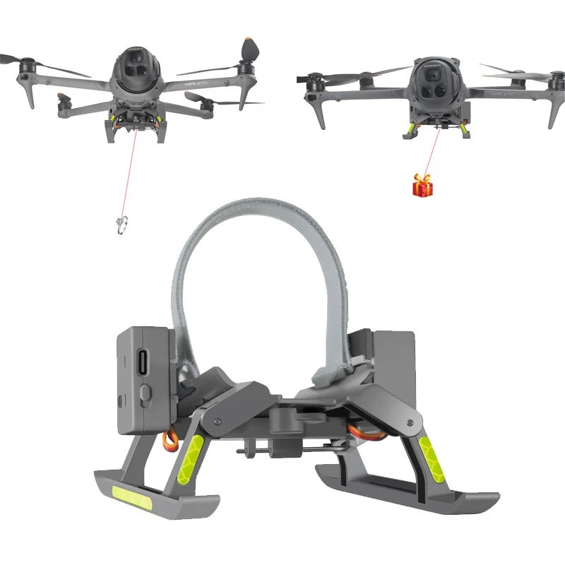 For DJI Mavic 4 pro Drone RC Gift Air Dropper Thrower Device System Load Fishing