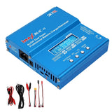 50W RC Balance Charger AC DC Dual Power Supply LCD Display 1-6S LiPo 1-15S NiMH Battery