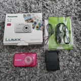 Panasonic DMC-S2 Pink Compact Digital Camera 4x Optical Zoom Ready to Use