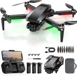 Drone FPV Foldable RC Quadcopter, Gesture Photography, 60 Mins Flight, 130?? Lens