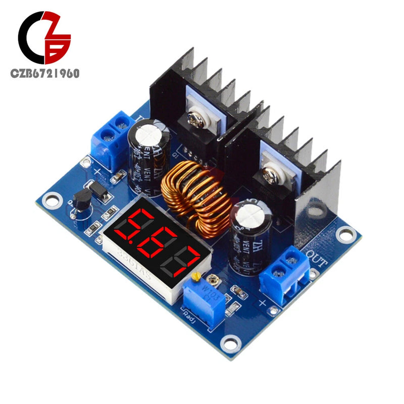 XL4016 8A DC Step-Down DC-DC Buck Converter Module / Digital 4-38V to 1.25-36V
