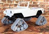 1/24 Scale: Smaller Resin Tank Track wheels For Model Car, Jeep,Midsize Truck