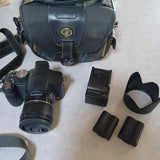 Panasonic Lumix DMC-FZ8 7.2MP Digital Camera w/ 2 Batteries, Charger & Case