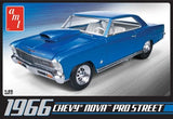 AMT 1966 Chevy Nova Pro Street 2T 1/25 Scale Model Kit [New Toy]