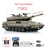 1/16 Henglong 7.0 3958 IR BB RTR RC Tanks IDF Merkava MK IV FPV Steel Gearbox