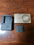 Panasonic LUMIX DMC-FH7 Gold Compact Digital Camera Tested Excellent Condition