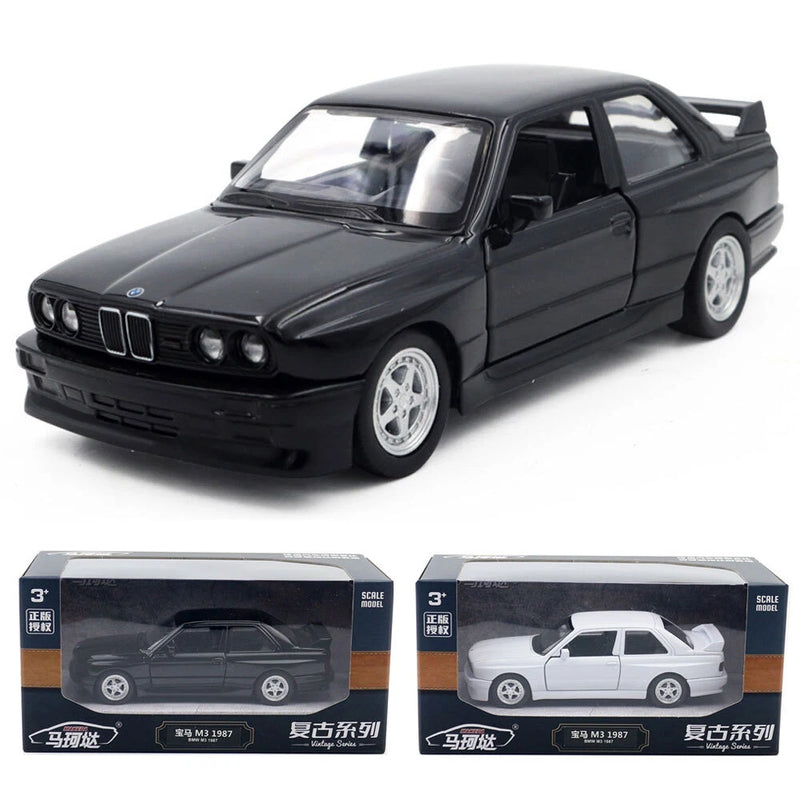 1/36 Scale M3 Model Toy Car Alloy Diecast Toy Vehicle Doors Open Kids Gifts