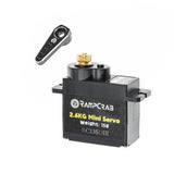 Steering Servo with Black Servo Horn Upgrade for SCX24 AX24 RC Car