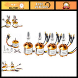 High Power 1000KV Brushless Outrunner Motor 13T for RC Quadcopter Drone (4PCS)