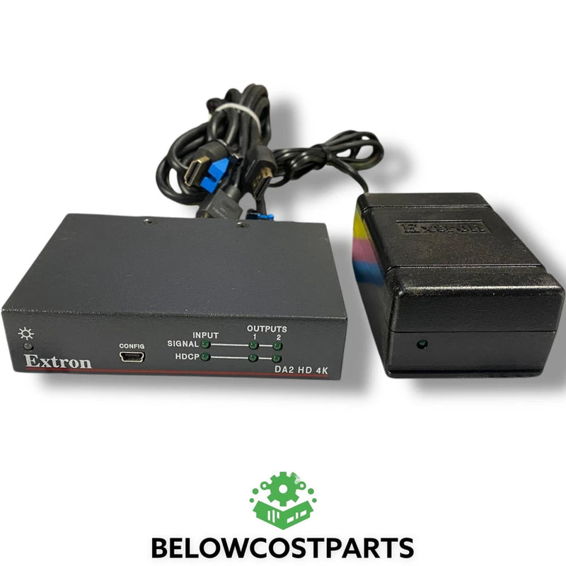 Extron DA2 HD 4K HDMI Distribution Amplifier 60-1480-01 ?C 2 Output 4K 60Hz