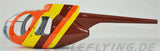 600 MD500D ARF Magnum RC Helicopter Fuselage 600 Size Magnum Painting V2 Version