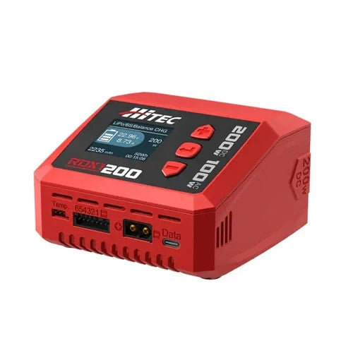 Hitec RDX1 200 AC/DC Multi-Function Smart Charger 44346 New!! Battery
