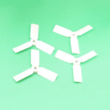 DALPROP T3030BN BullNose Tri Blade White Propeller [4pcs] : FPV Drone