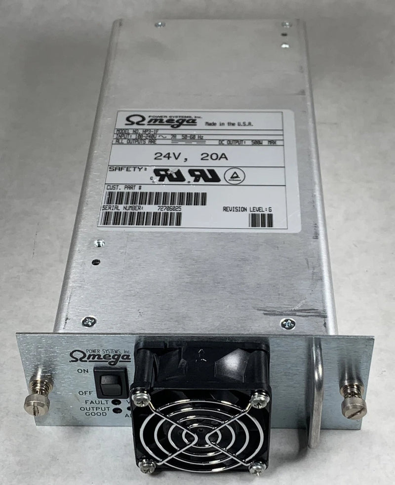 Omega Power Systems, Inc. HP3-1F Power Supply Input 100-240V AC, Output 24V DC