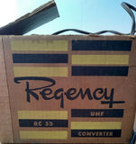 Regency UHF Converter Model RC 53 In Box (FC69-5-R) Converter
