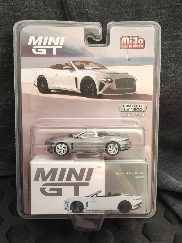 MINI GT BENTLEY MULLINER BACALAR CAR ZERO 1/64 DIECAST MODEL CAR MGT00544 Chase