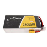 28000mAh 6S 5C 22.2V Tattu Semi Solid State Lipo Battery Pack with XT90S plug Battery