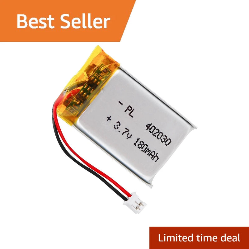 Winfox Lipo Battery Pack, 402030, 180mAh Battery