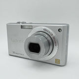 [AS-IS] Panasonic Lumix DMC-FX37 Silver 10.1MP Digital Camera, Faulty Lens Japan