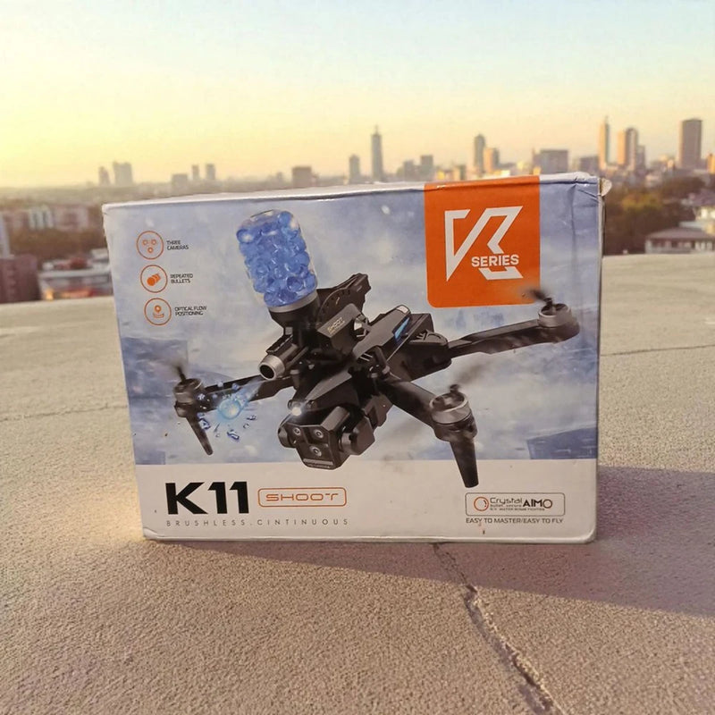 Drone shooter with camera in retail box, K11