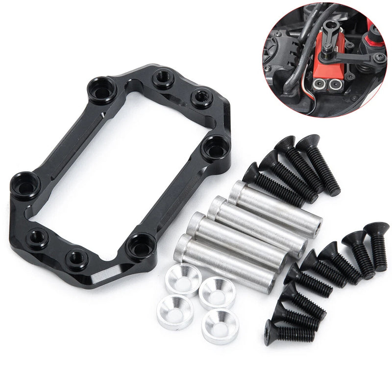 1:8 Aluminum Alloy Steering Servo Mount for KRATON 6S RC Crawler Upgrade