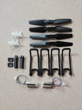 EACHINE E58 drone blades Propellers  motors guard engines gears landing skid