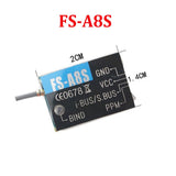 Flysky FS-A8S 2.4G 8CH Mini Receiver with ANTENNA PPM i-BUS SBUS For RC FPV New