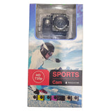 HD 720p Sports Action Camera Waterproof 30M 1.5" LCD Screen 140?? Wide Angle Lens