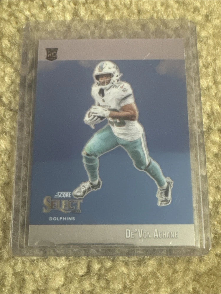 2023 Panini Select Retro Score De'Von Achane BB1024 Rookie RC #STW-DAC NFL Card Converter