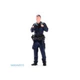1/64 1/87 1/43 1/18 1/24 Policeman Male Scene Miniatures Figures Model For Cars