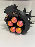 FPV Drone 5-Slot Payload Release System ?C Message Dropper & Accessory Module