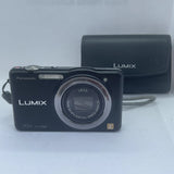 Panasonic Lumix DMC-FH27 16MP Black 10x  Zoom Digital Camera Untested
