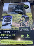 Itek Action Pro 1080p Ultra HD Sports Camera Waterproof Kit New in Sealed Box