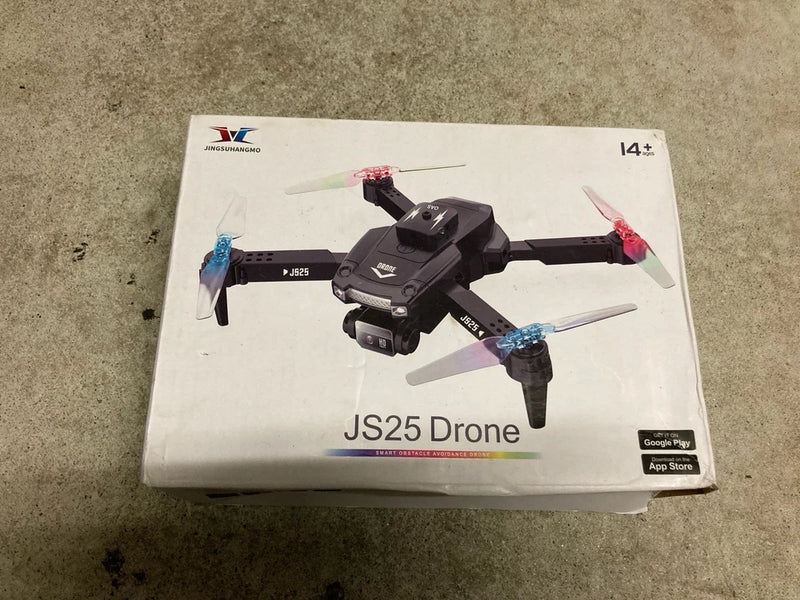 JS25 quadcopter drone box with FPV camera and obstacle avoidance