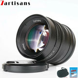 7artisans 55mm F1.4 Manual Focus Lens for Fujifilm X mount Pro3  E3 T4 E2 Camera