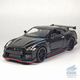 1:32 Nissan GTR R35 Nismo Model Car Diecast Toy Vehicle Kids Collection Black