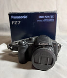 Panasonic LUMIX DMC-FZ7 Camera 6.0 MP 12x zoom Original Box +extra battery