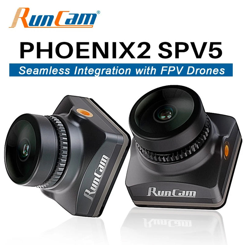 RunCam Phoenix2 SPV5 FPV Camera 1200TVL 4:3/16:9 1/3"BSI CMOS Global WDR 19*19MM