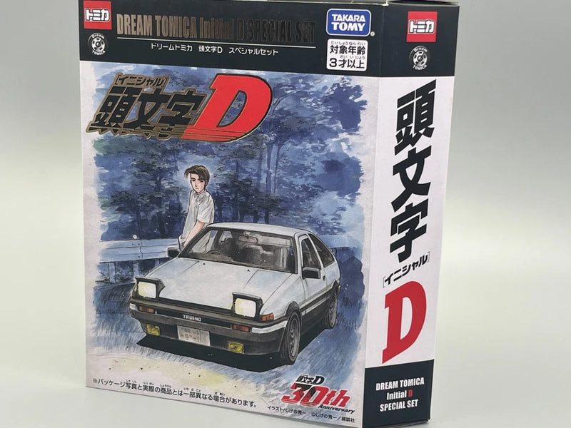 Dream Tomica Initial D Special Set 5 cars 1/64 scale AE86 FC3S FD3S S13 SW20