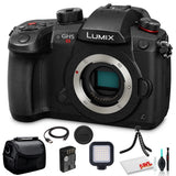 Panasonic Lumix DC-GH5S Mirrorless Digital Camera (DC-GH5S) Bundle +LED Video Li