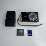 Panasonic LUMIX DMC-FH25 16.1MP Digital Camera w/ Battery Charger & 4GB SD Card