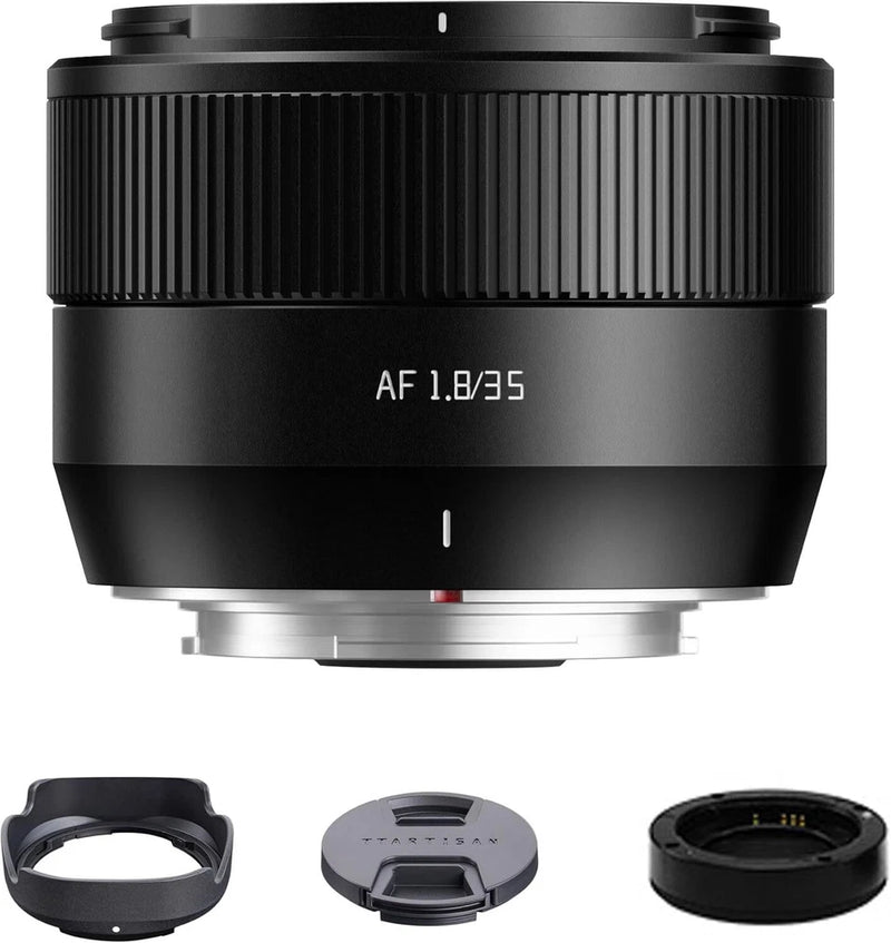 TTArtisan 35mm F1.8 II AF Lens APS-C for Fuji X-Mount X-T10 X-T2 X-T30 XS10 XS20