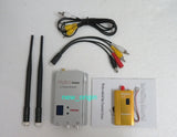 FPV 1.2Ghz 1.5W Wireless Audio Video Transmitter Receiver kit for FPV RC Drone
