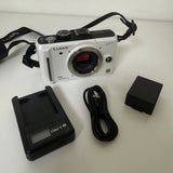 Panasonic LUMIX DMC-GF1 ASPH Mirrorless Camera White Body Battery Charger