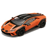 1/32 2024 Lamborghini Huracan Sterrato Model Toy Car Diecast Toy Vehicle Orange Battery