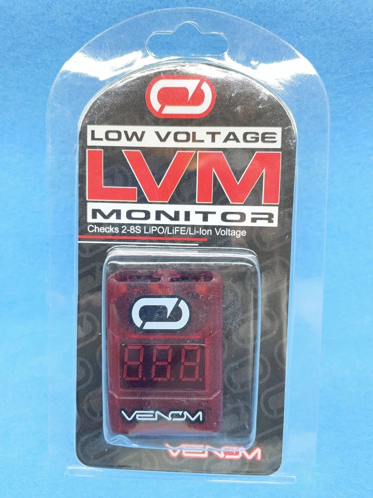 Venom 0644 LVM Low Voltage Monitor 2-8 Cell LiPo Beeper New in Package Battery