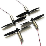 8520 Coreless Brushed Motor Set with 75mm Propellers for Mini Drones