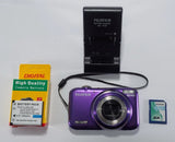 Fujifilm Finepix JX400 16MP Digital Camera  Working + New Battery + Charger.