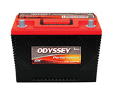 ODYSSEY AGM performance battery with SAE posts, red top and black case