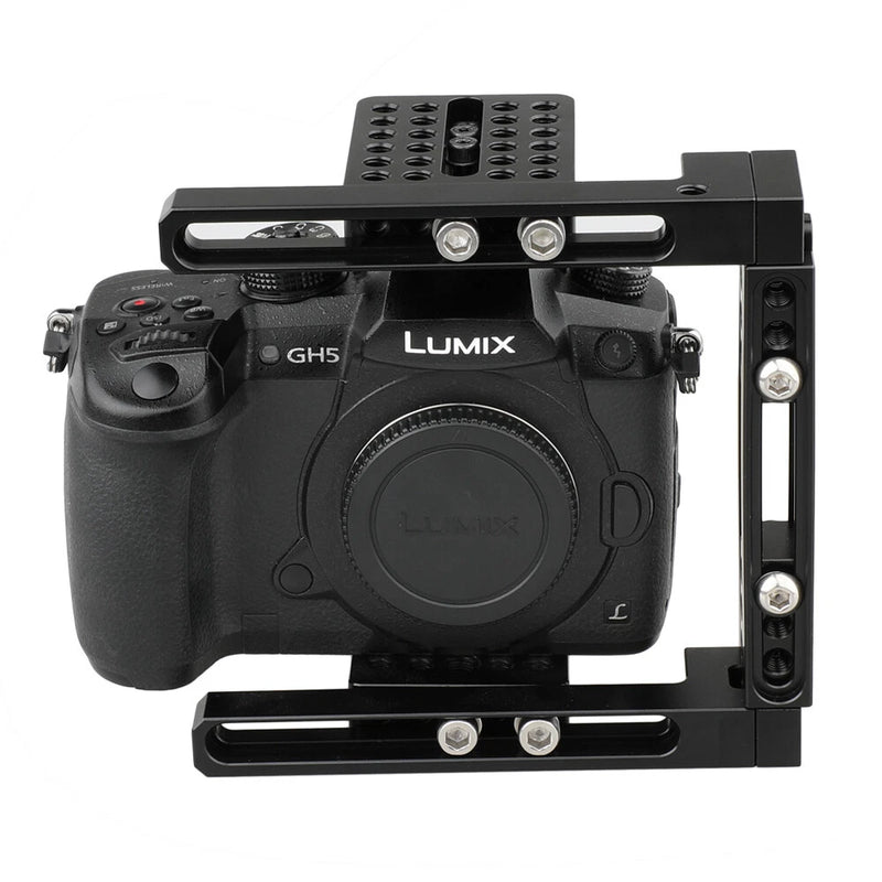 CAMVATE Dual-use Adjustable C-Frame DSLR Cage Camera Rig for Canon/Nikon/Sony